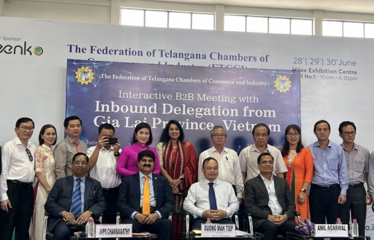 Đại diện Trường Sinh Group vinh dự tham dự Hội nghị Thương mại và Đầu tư tại Telagna - Ấn Độ 
